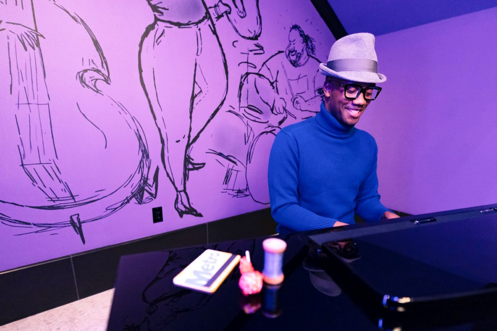 Joe Gardner at Pixar Place Hotel