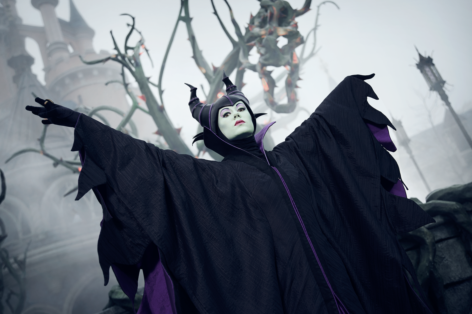 Maleficent at Disneyland Paris