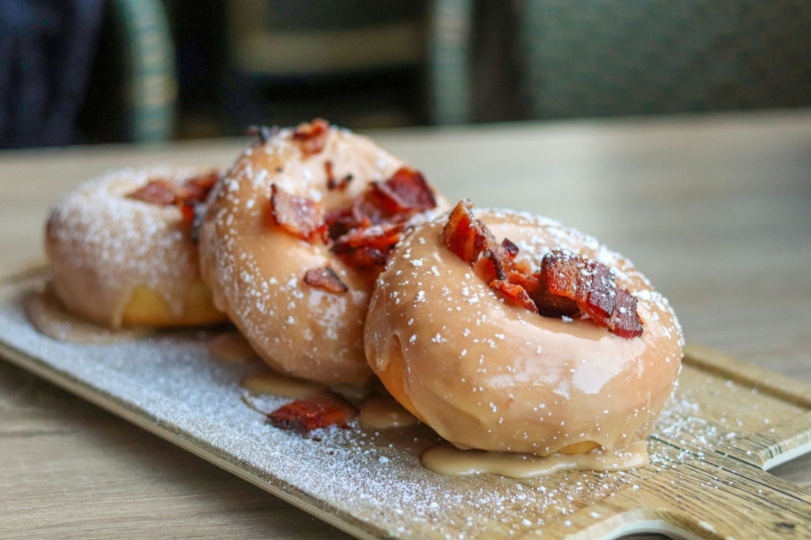 Maple Bacon Doughnuts at Great Maple