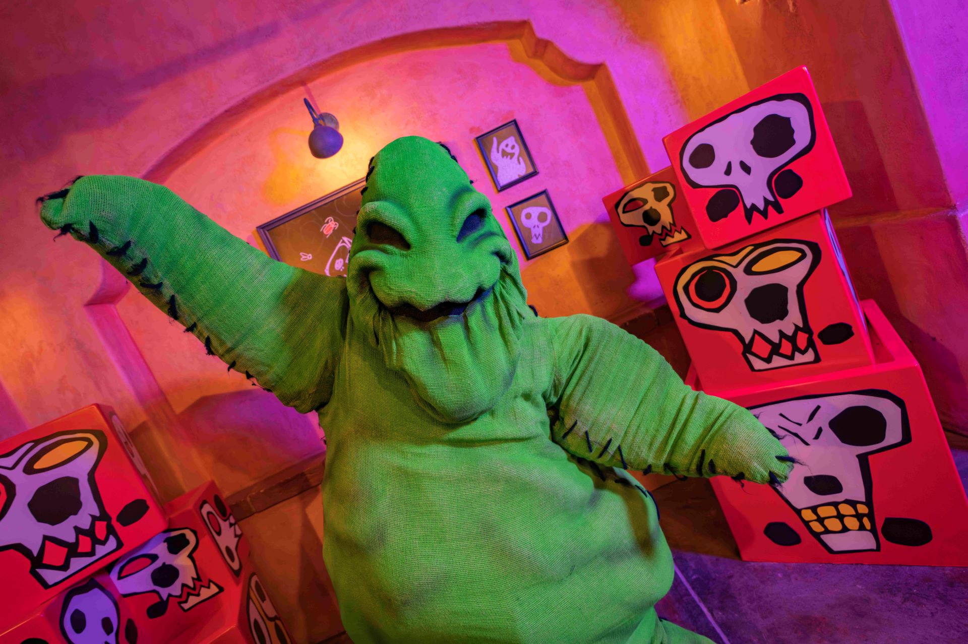 Oogie Boogie at Hong Kong Disneyland Halloween