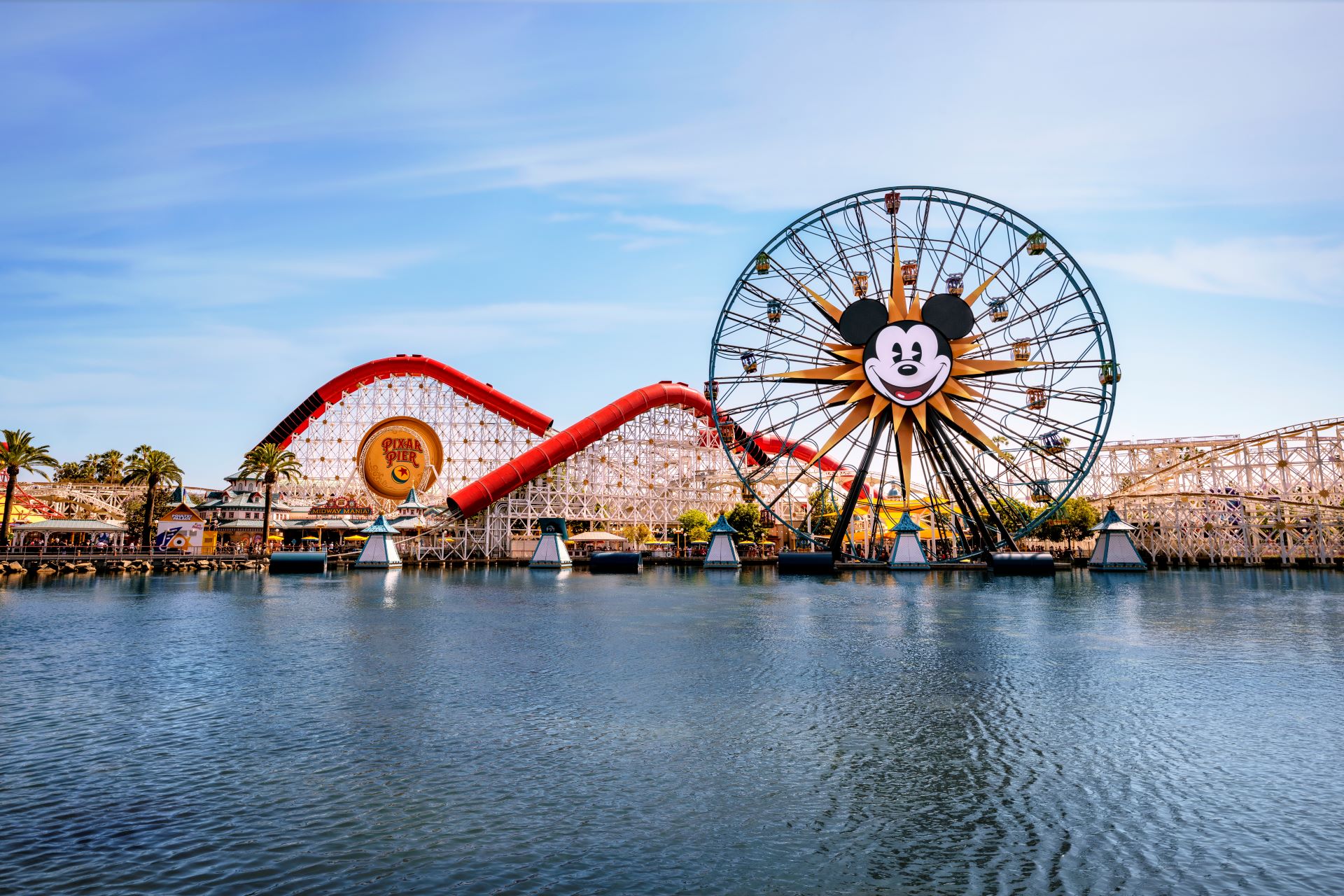 Pixar Pier at Disney California Adventure Park