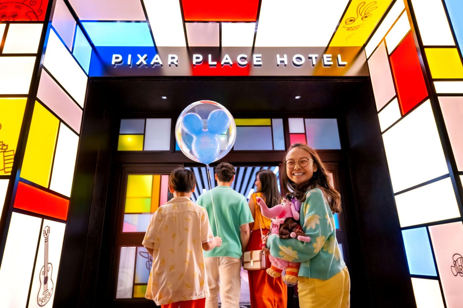 Pixar Place Hotel Entrance