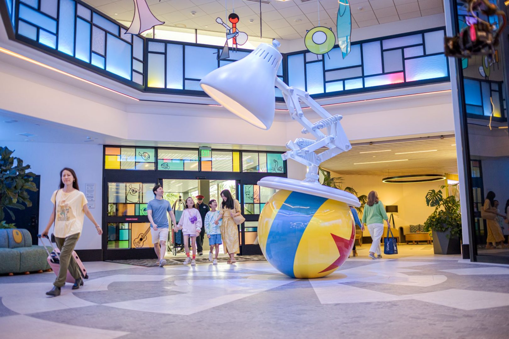 Pixar Place Hotel Lobby