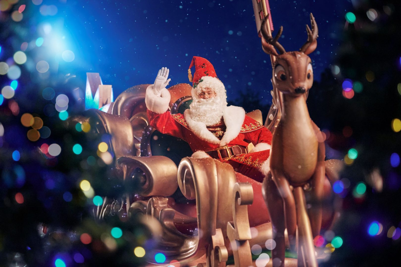 Santa Claus at Disneyland Paris