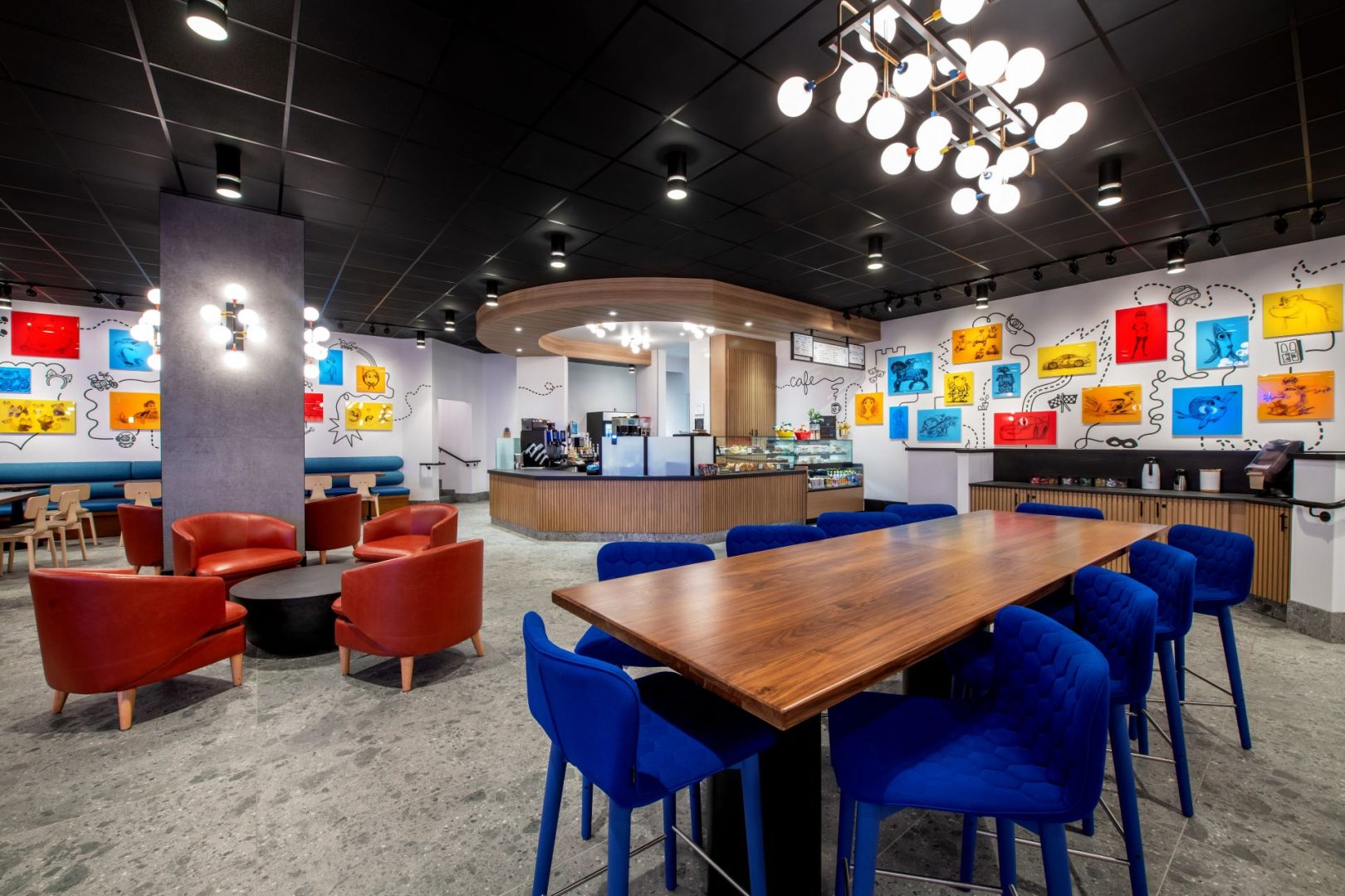 Sketch Pad Cafe at Pixar Place Hotel