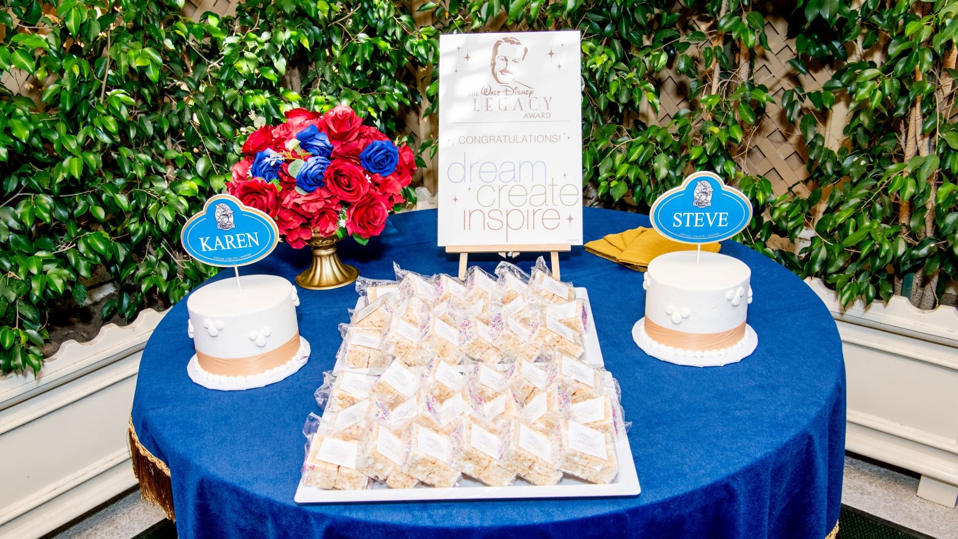 Steve Finley Legacy Award Treats