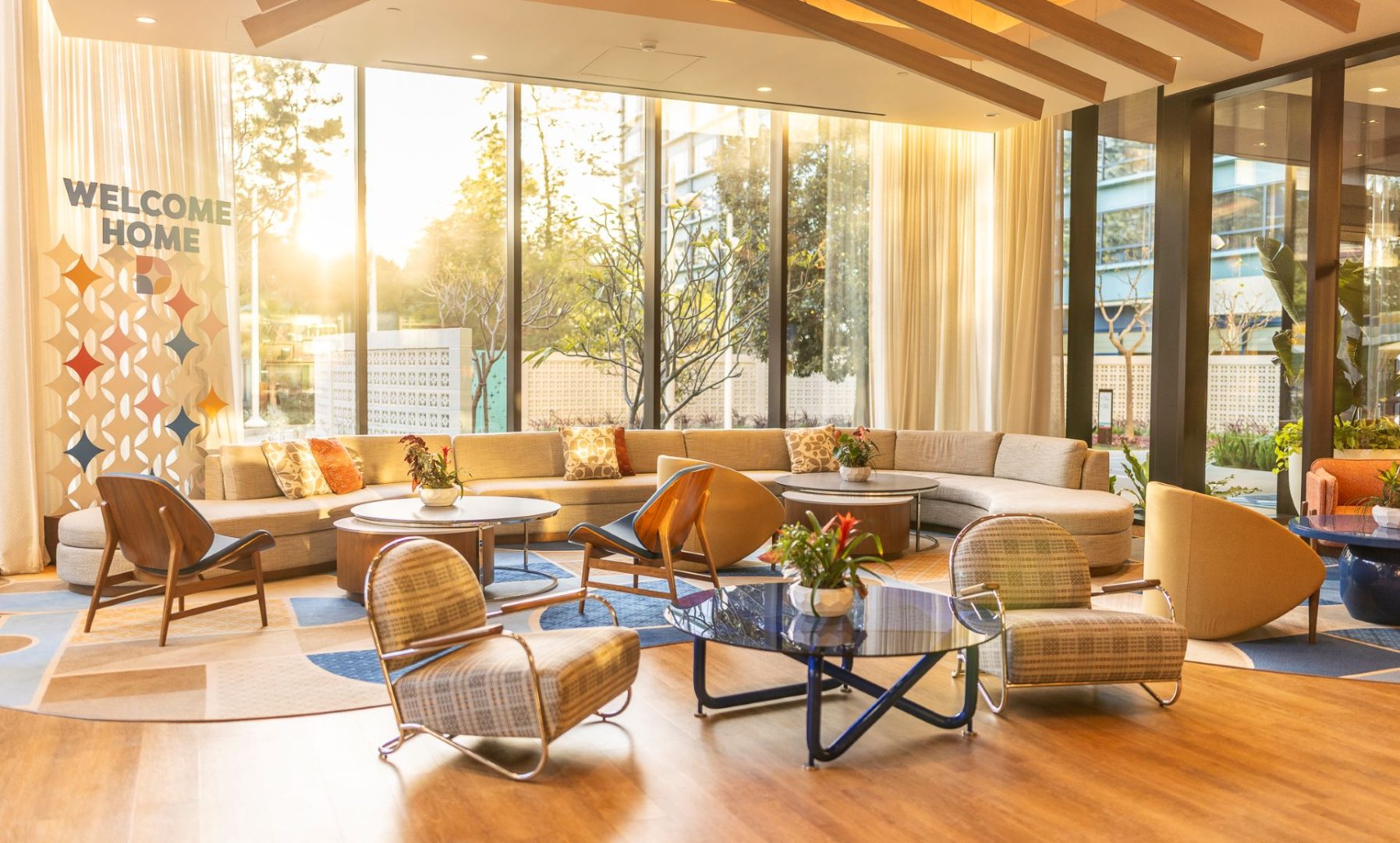 The Villas at the Disneyland Hotel Lobby