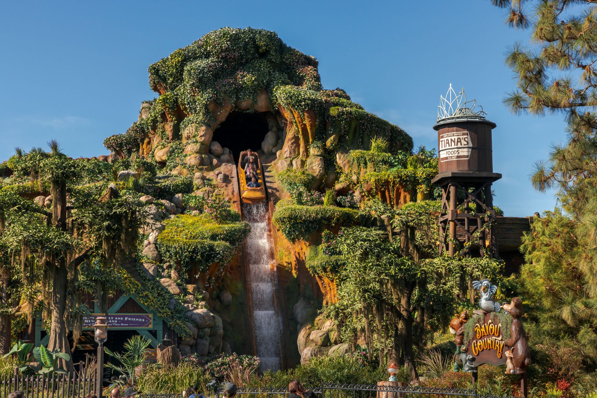 Tiana's Bayou Adventure at Disneyland