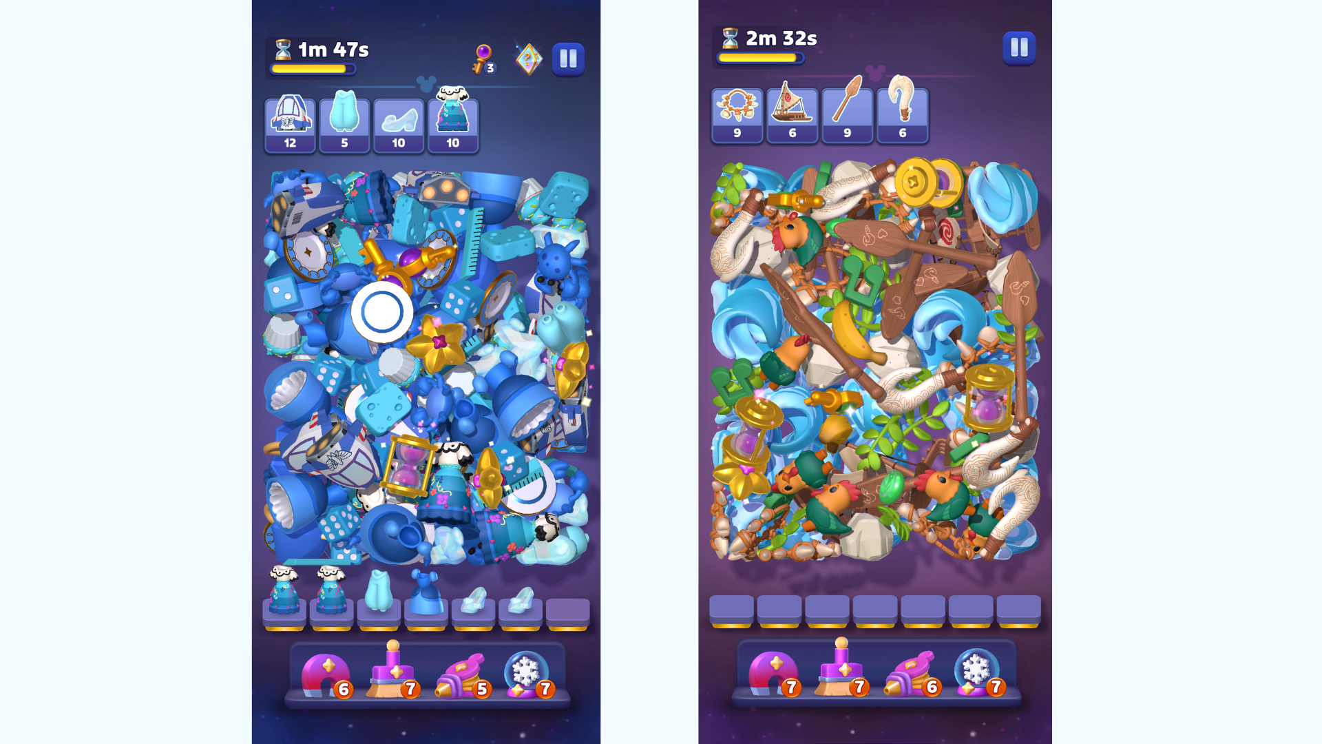 New Disney Magic Match 3D Game