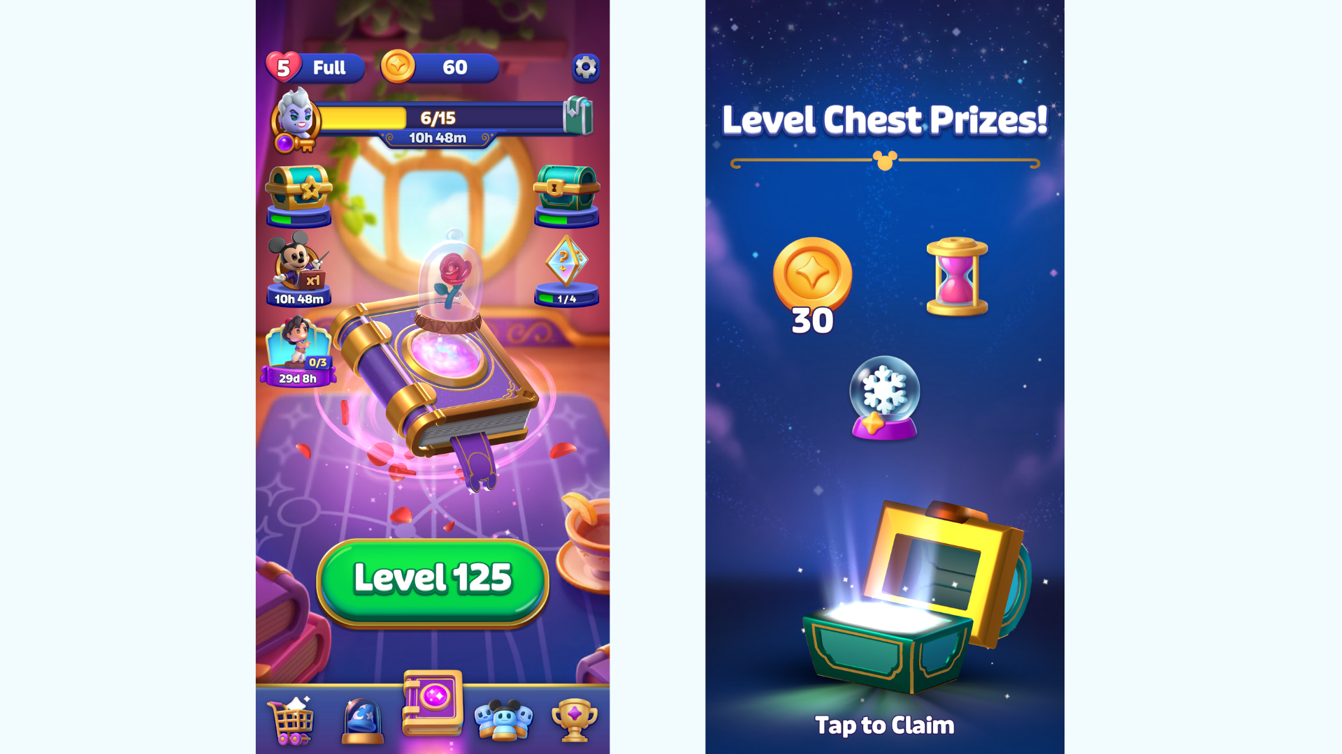 New Disney Magic Match 3D Game