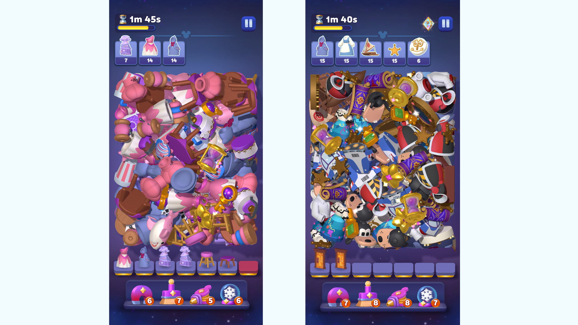 New Disney Magic Match 3D Game