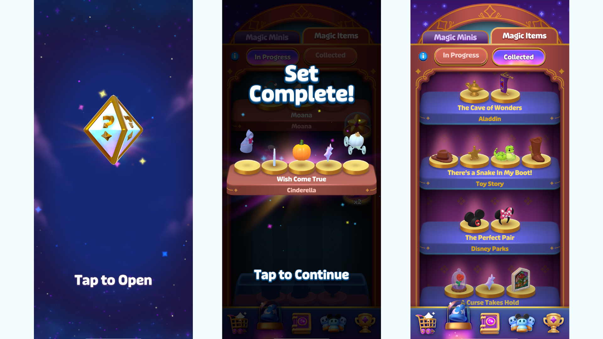 New Disney Magic Match 3D Game