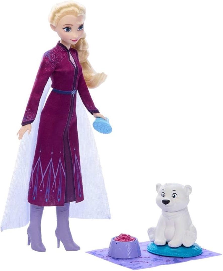 Elsa Doll & Bear Cub