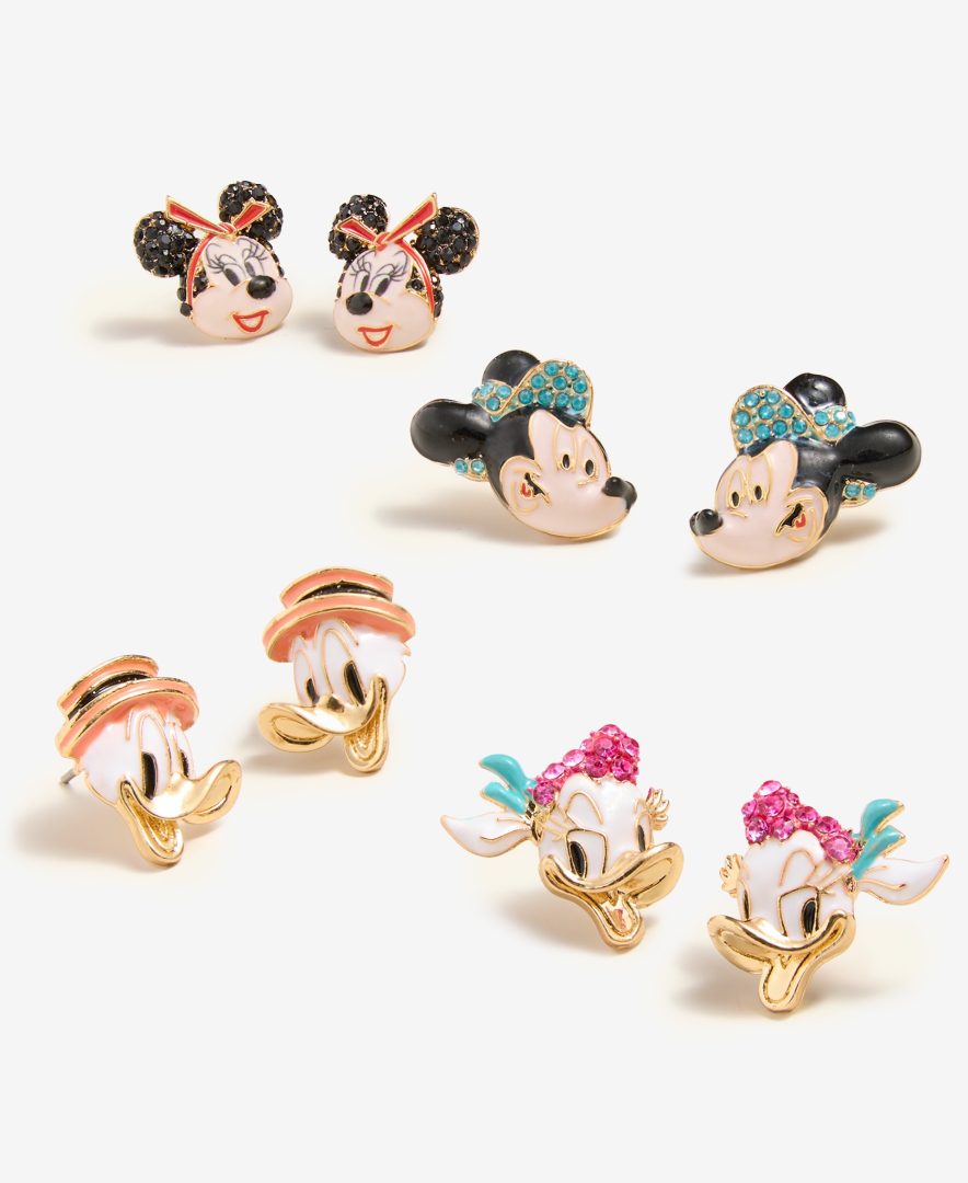 Disney x Macy’s Holiday Collection Mickey & Friends Earrings 