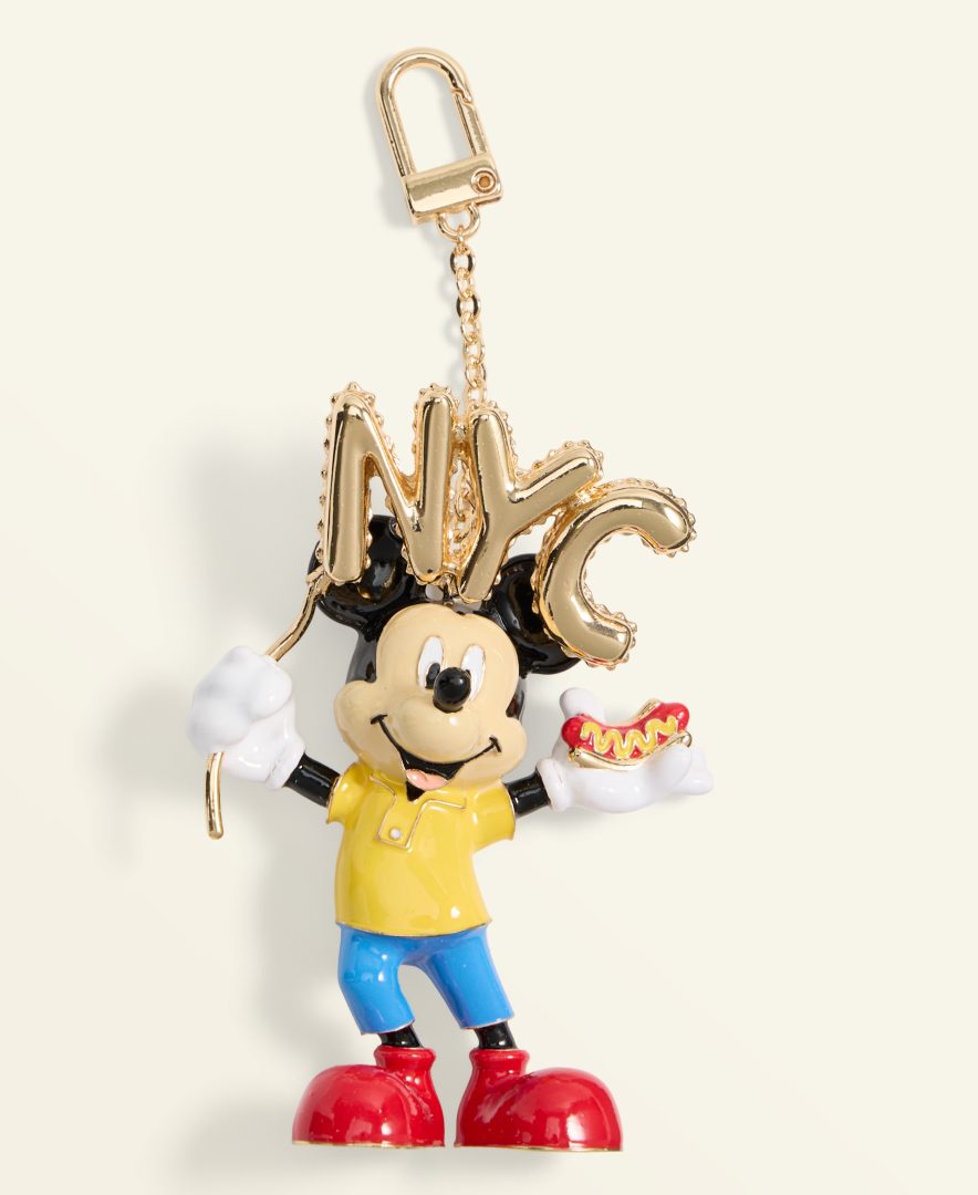 Disney x Macy’s Holiday Collection 3D Mickey Mouse NYC Bag Charm 