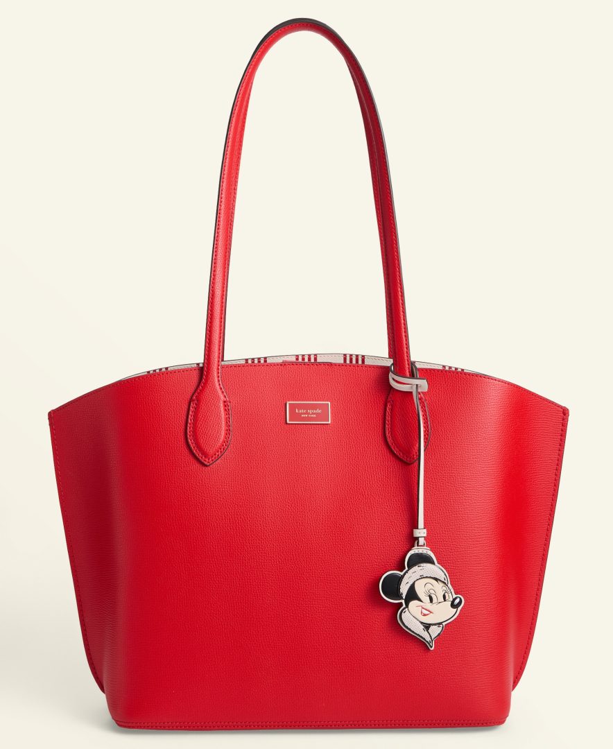 Disney x Macy’s Holiday Collection Disney | Macy's Minnie Mouse Top Handle Leather Tote Bag Kate Spade