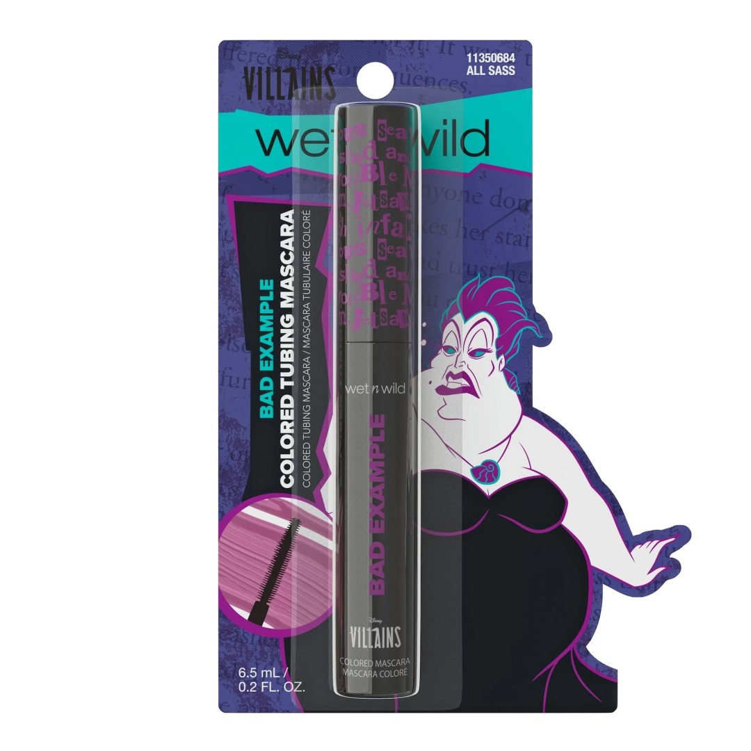 Wet N Wild Disney Villains Bad Example Colored Mascara in All Sass
