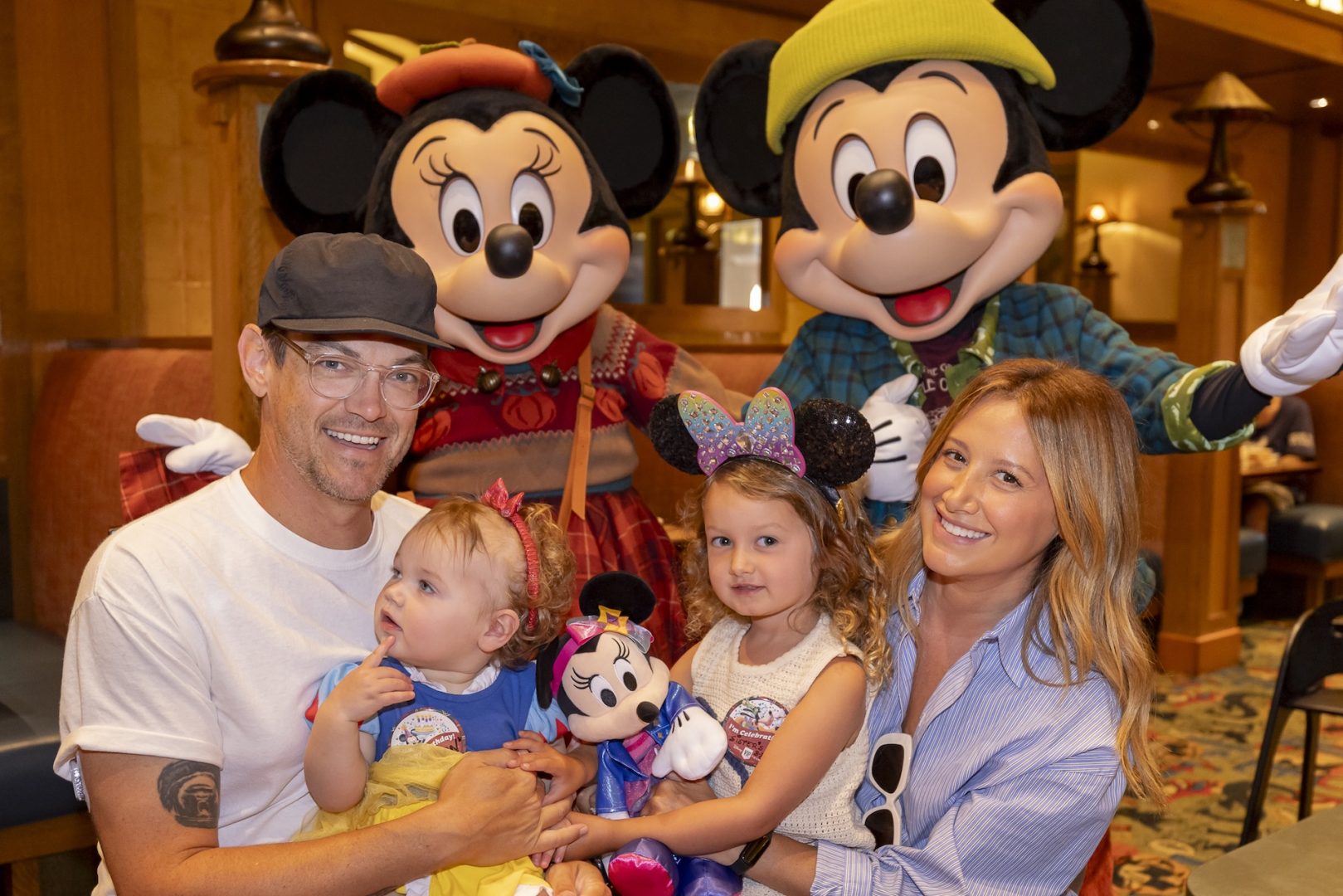 Ashley Tisdale Visits Disneyland Resort