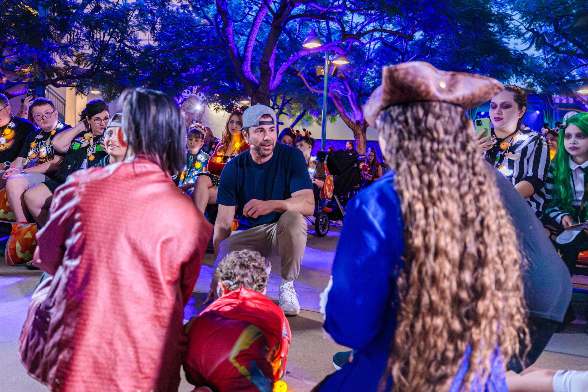 Mark Rober with Make-A-Wish Kids