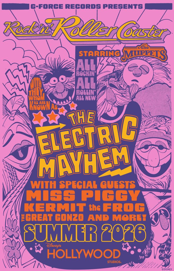 Rock ‘n’ Roller Coaster Starring The Muppets Poster