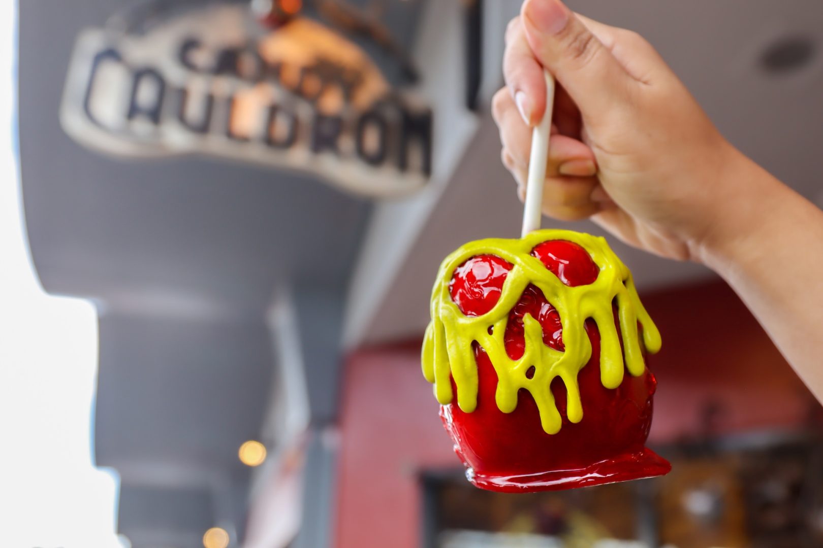 Candy Apple at Disney Springs Candy Cauldron