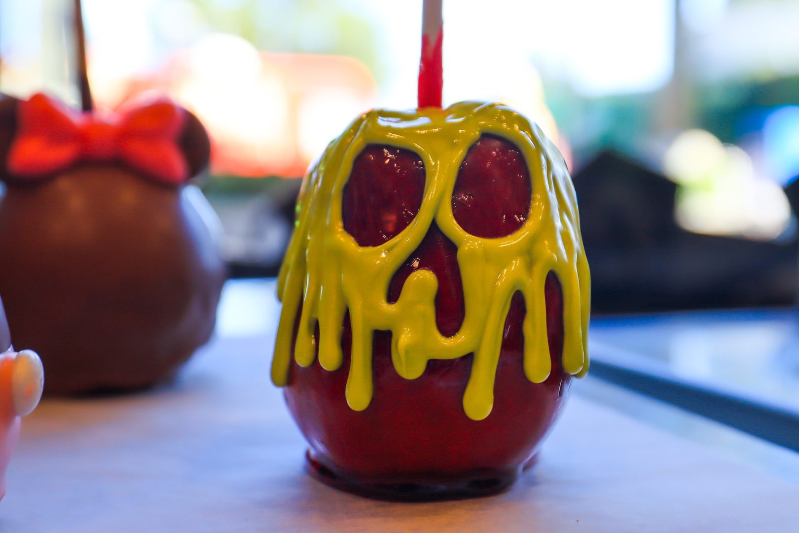 Candy Apples at Disney Springs Candy Cauldron
