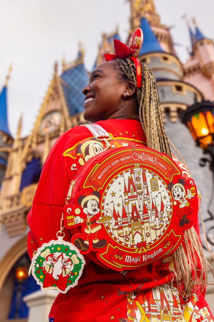 Walt Disney World Mickey's Very Merry Christmas Party Merchandise Loungefly Backpack