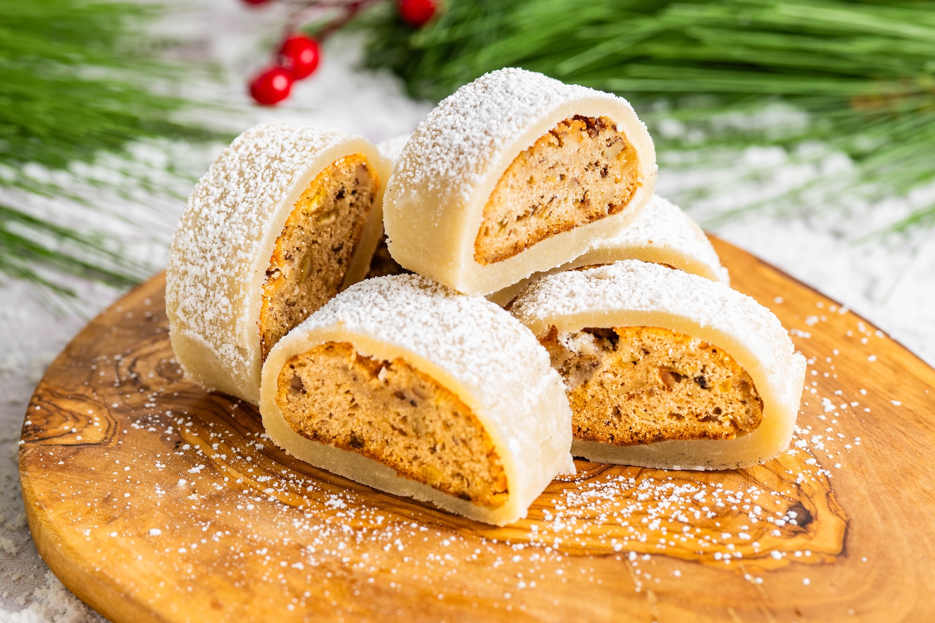 Stollen Bites