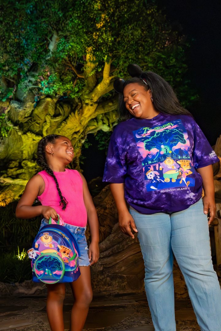 Walt Disney World Zootopia: Better Zoogether Merchandise Loungefly Backpack and T-shirt