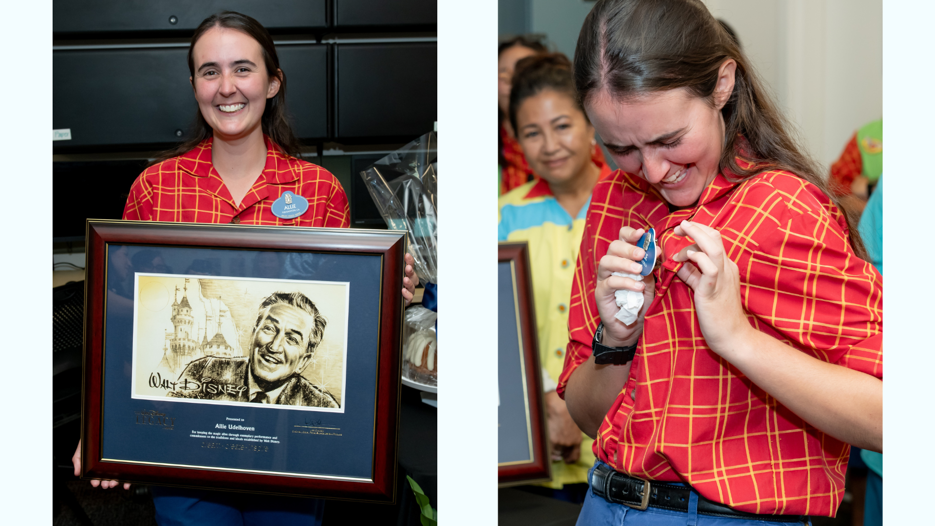 2025 Walt Disney Legacy Award Allie Udelhoven