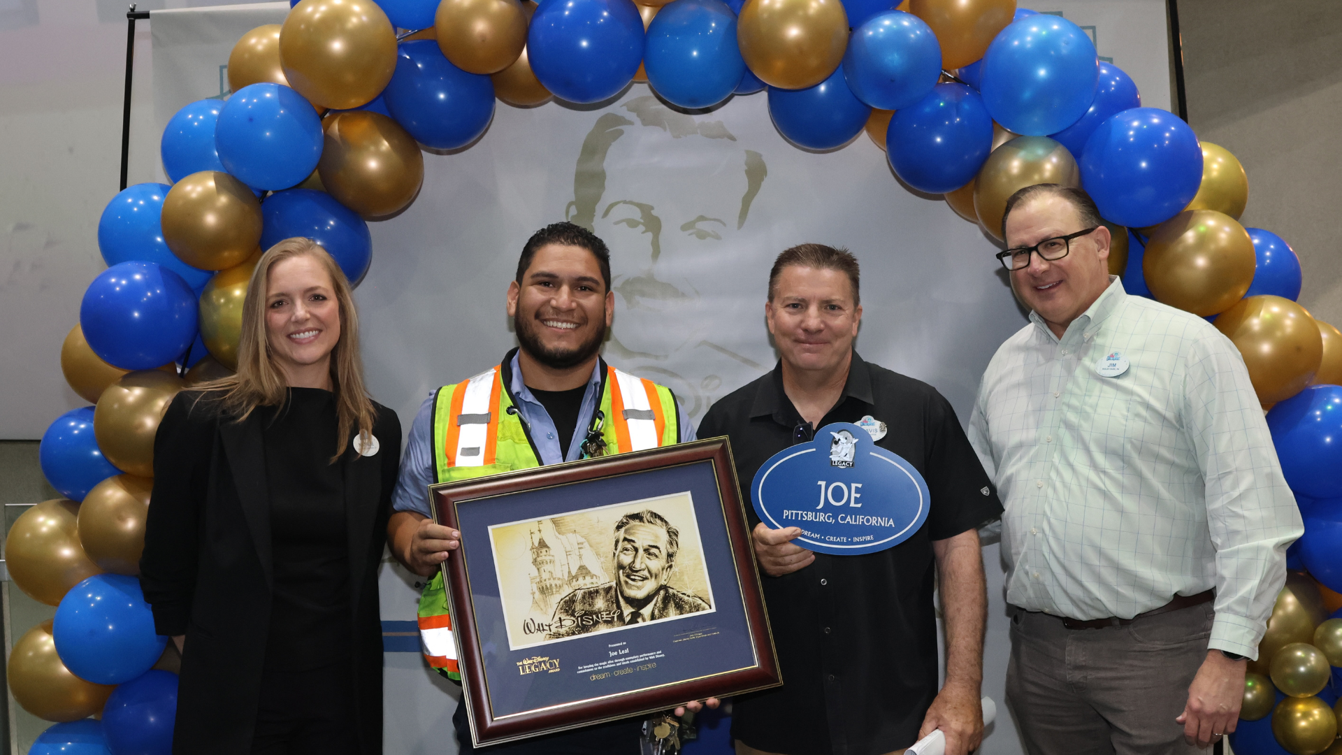 2025 Walt Disney Legacy Award Joe Leal