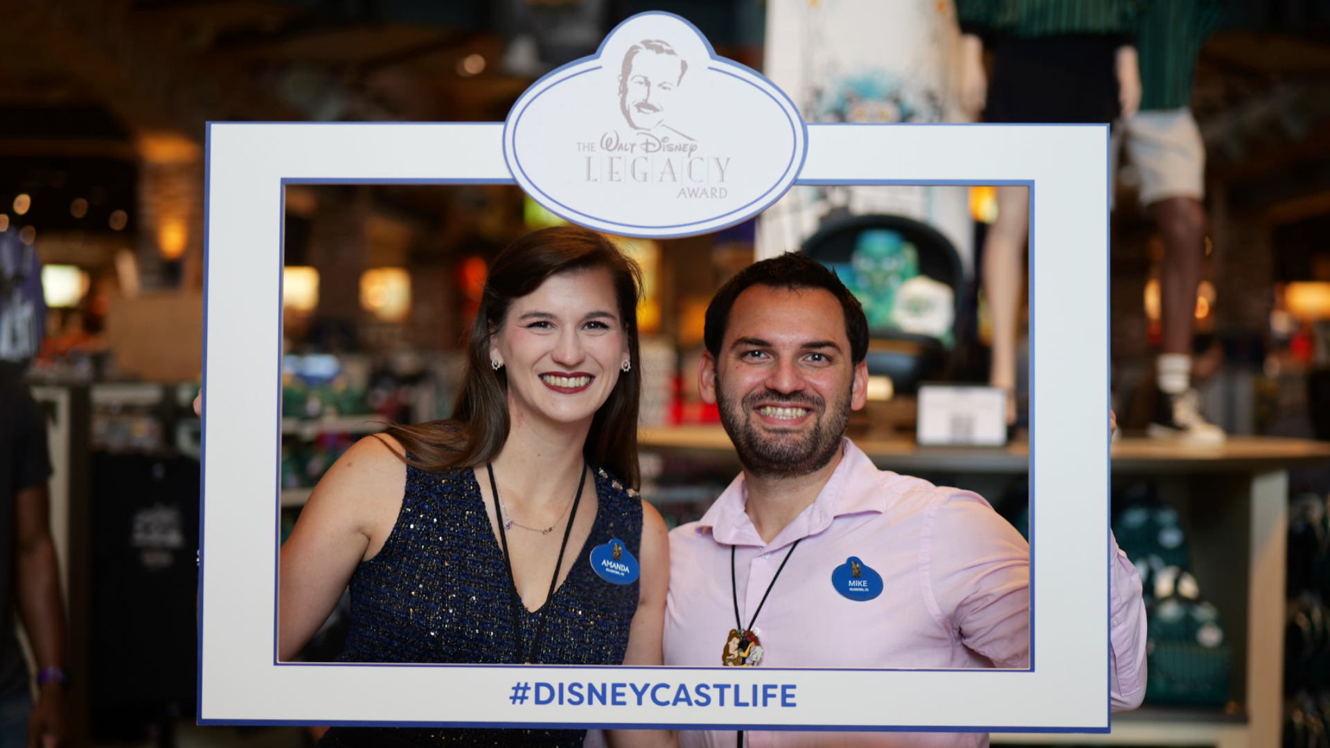 Amanda and Mike Ferrara at Walt Disney World