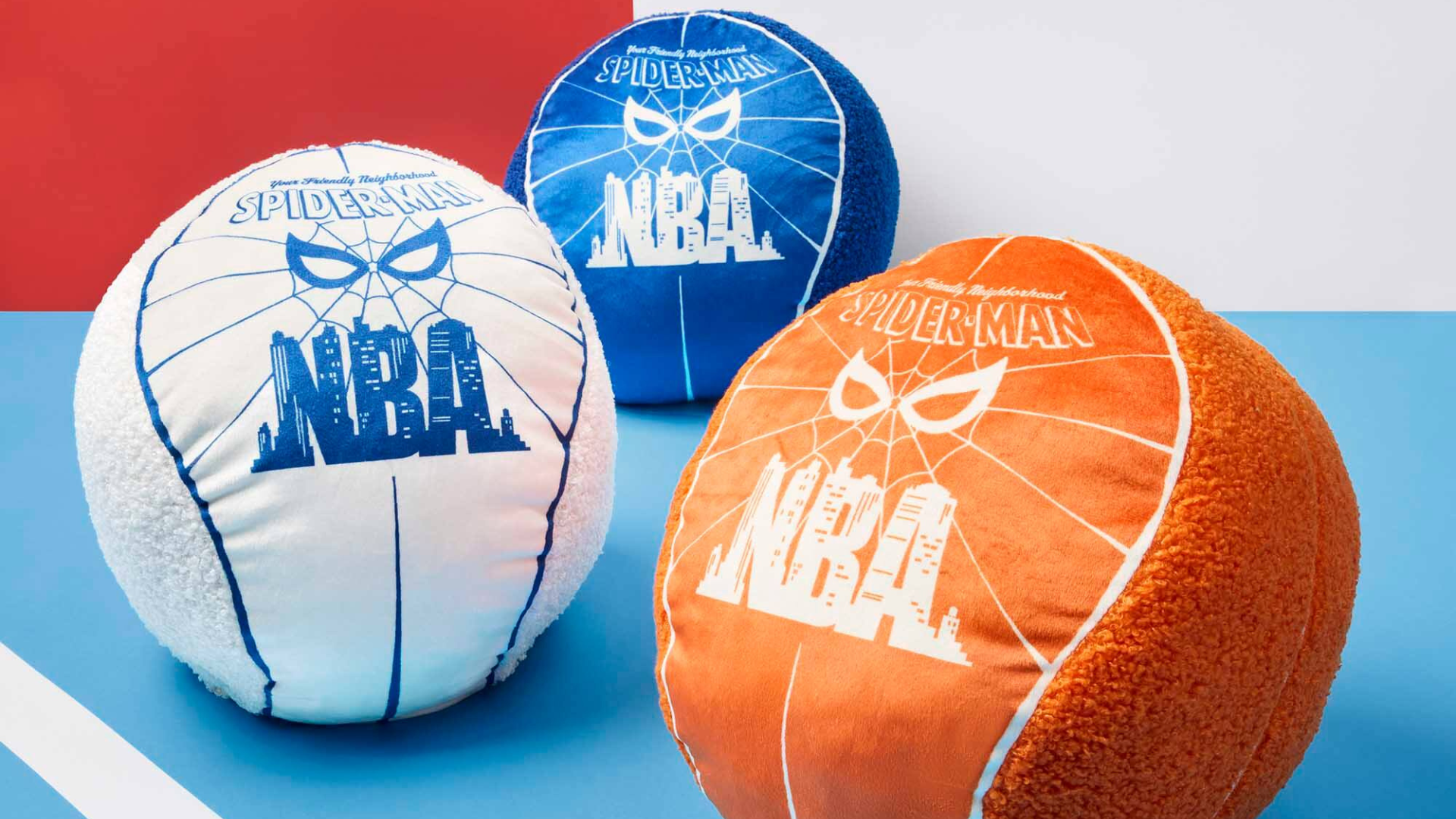 Basketball Spider-Man Pillows