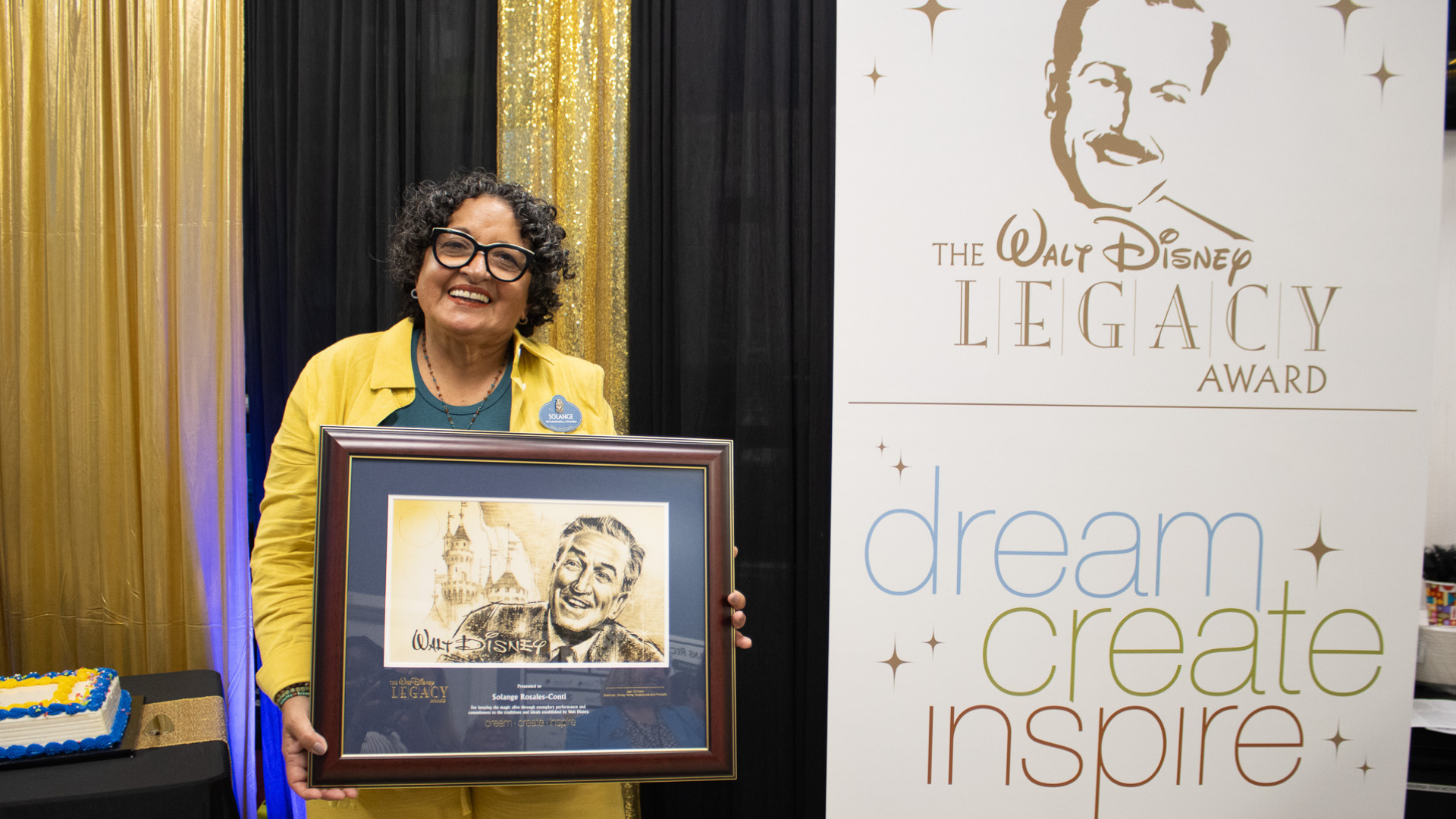 Cast Members Recieve The Walt Disney Legacy Award at Disney World