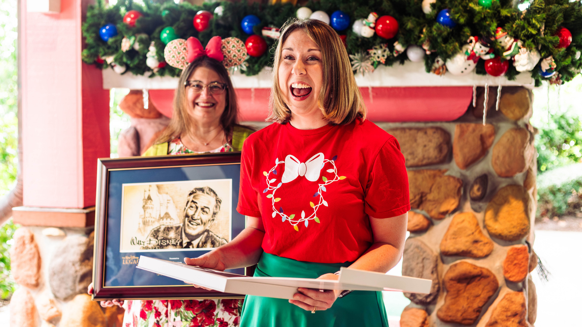 Cast Members Recieve The Walt Disney Legacy Award at Disney World