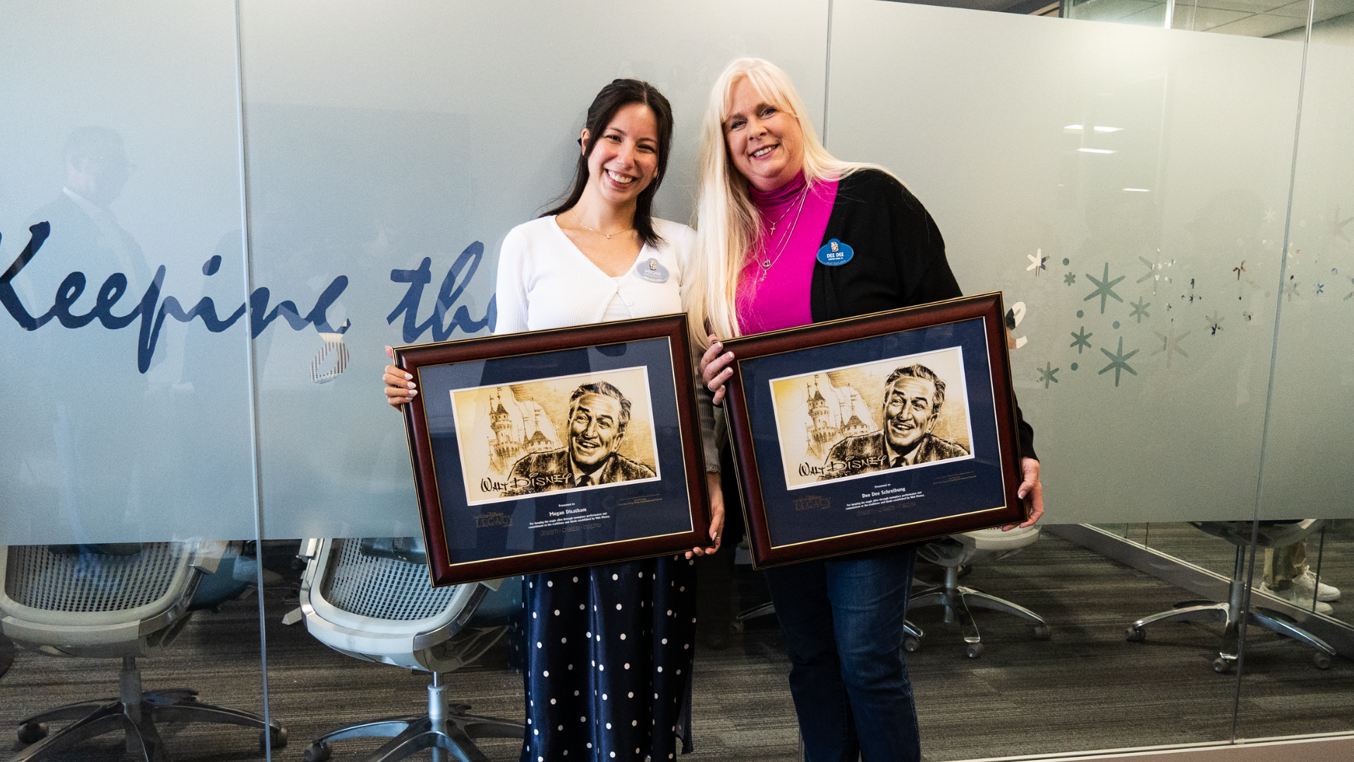 Cast Members Recieve The Walt Disney Legacy Award at Disney World