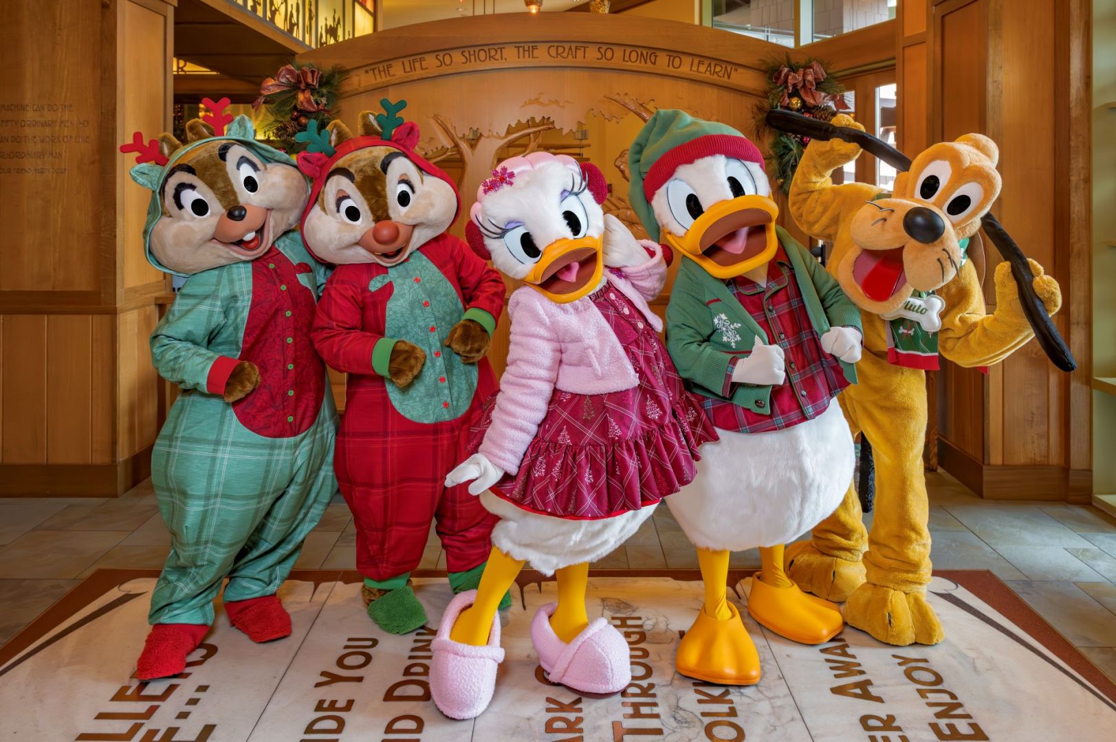 Characters at Storytellers Cafe for Holidays 2025