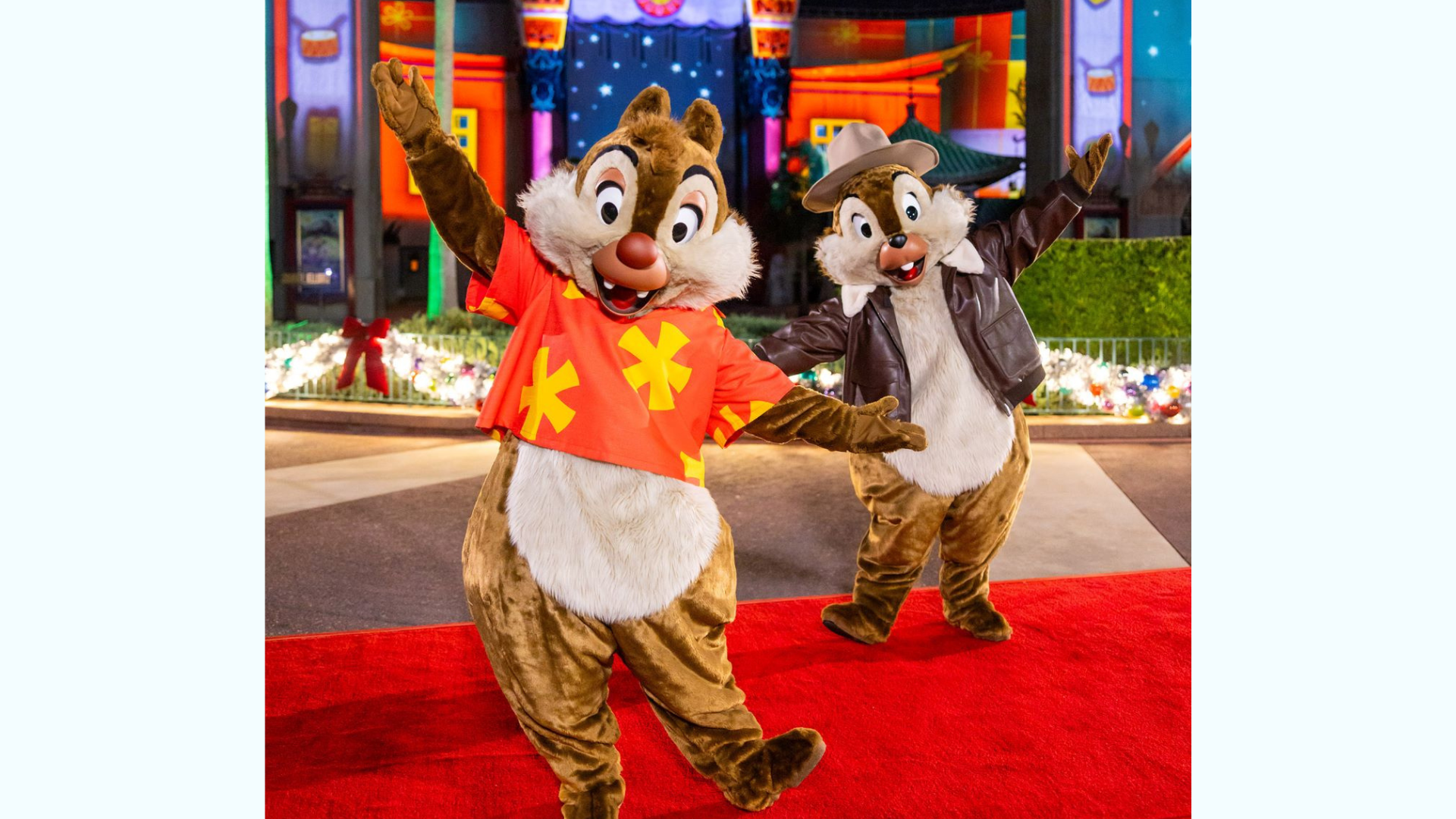Chip ‘n’ Dale Rescue Rangers at Disney Jollywood Nights