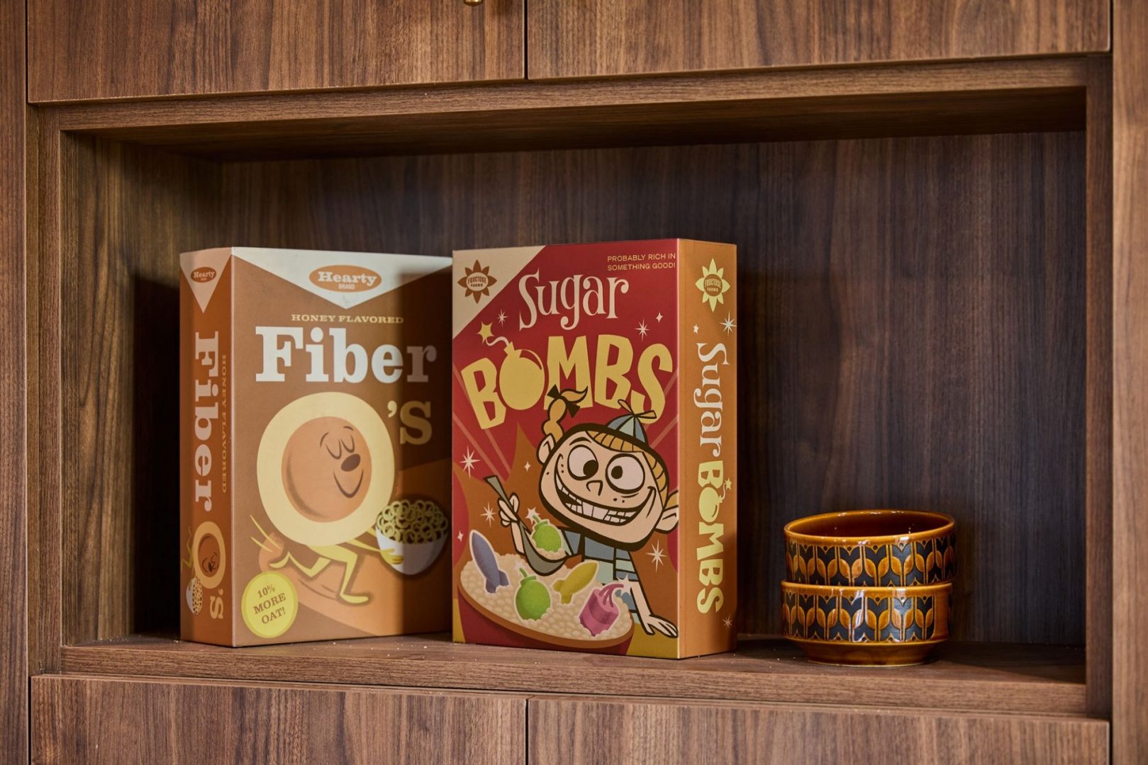 Cotino Parr House Cereal Boxes