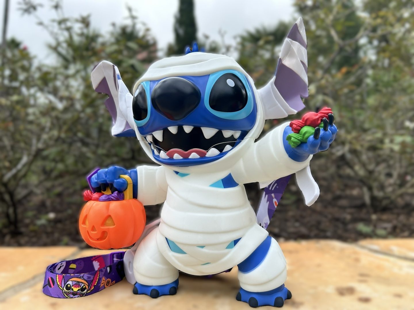 Halloween Stitch Popcorn Bucket mummy Costume