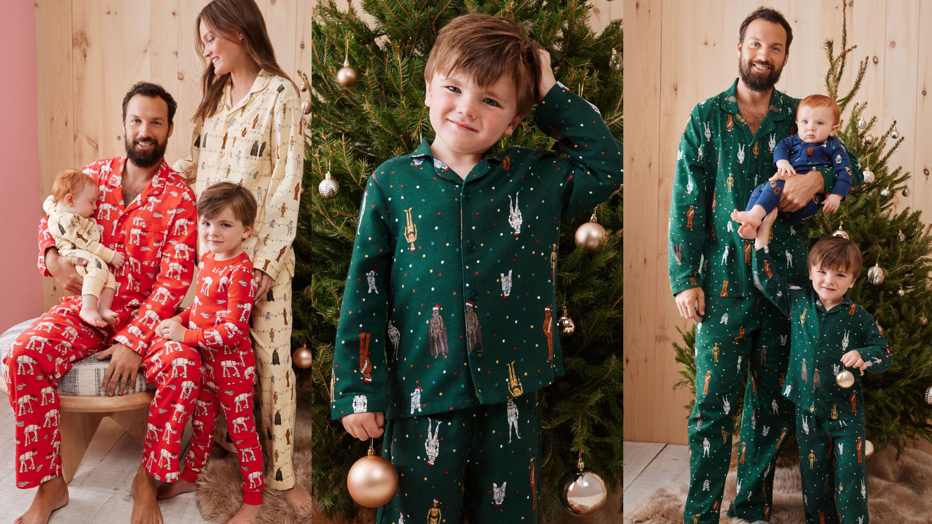 Hanna Andersson Star Wars Holiday Pajama Sets