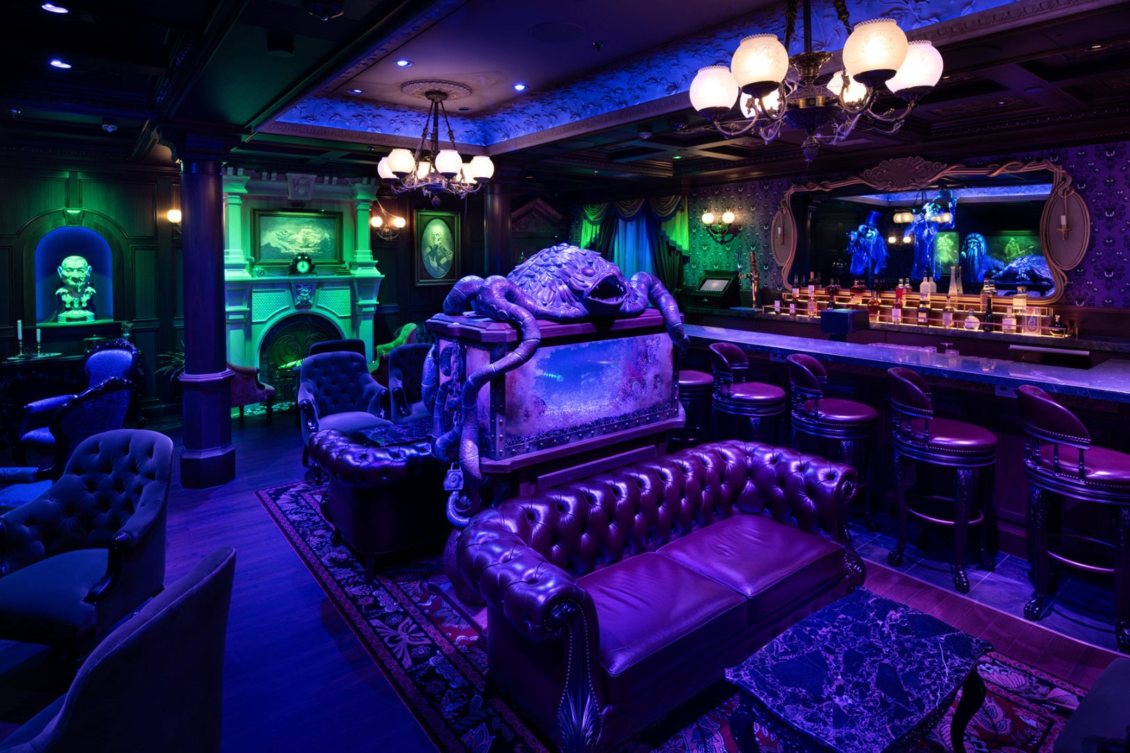 Haunted Mansion Parlor Disney Treasure