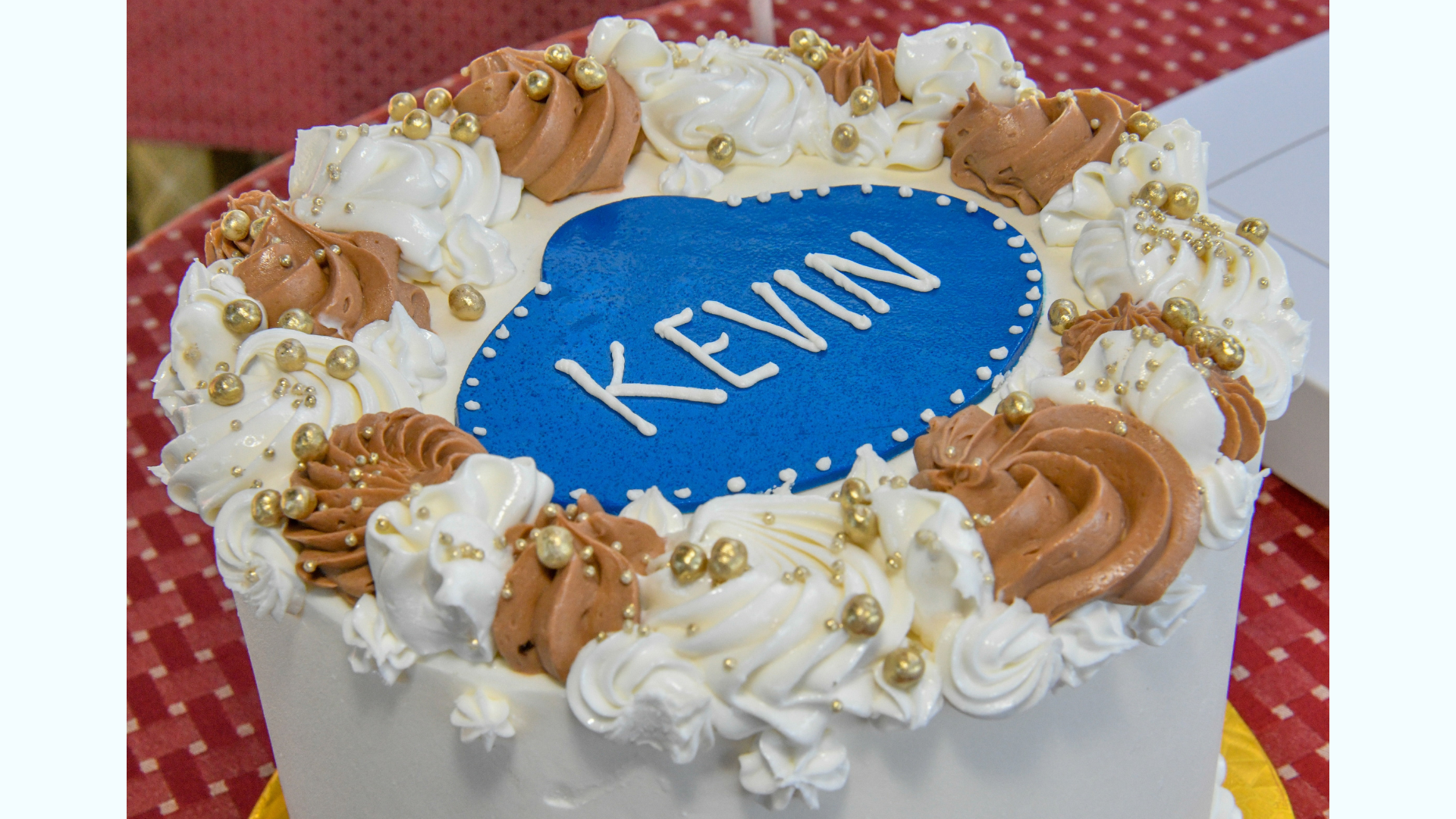 Kevin's Legacy Award Cake at Disneyland