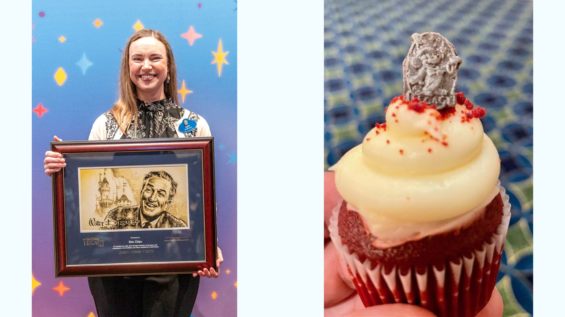 Kim Recieves the Walt Disney Legacy Award