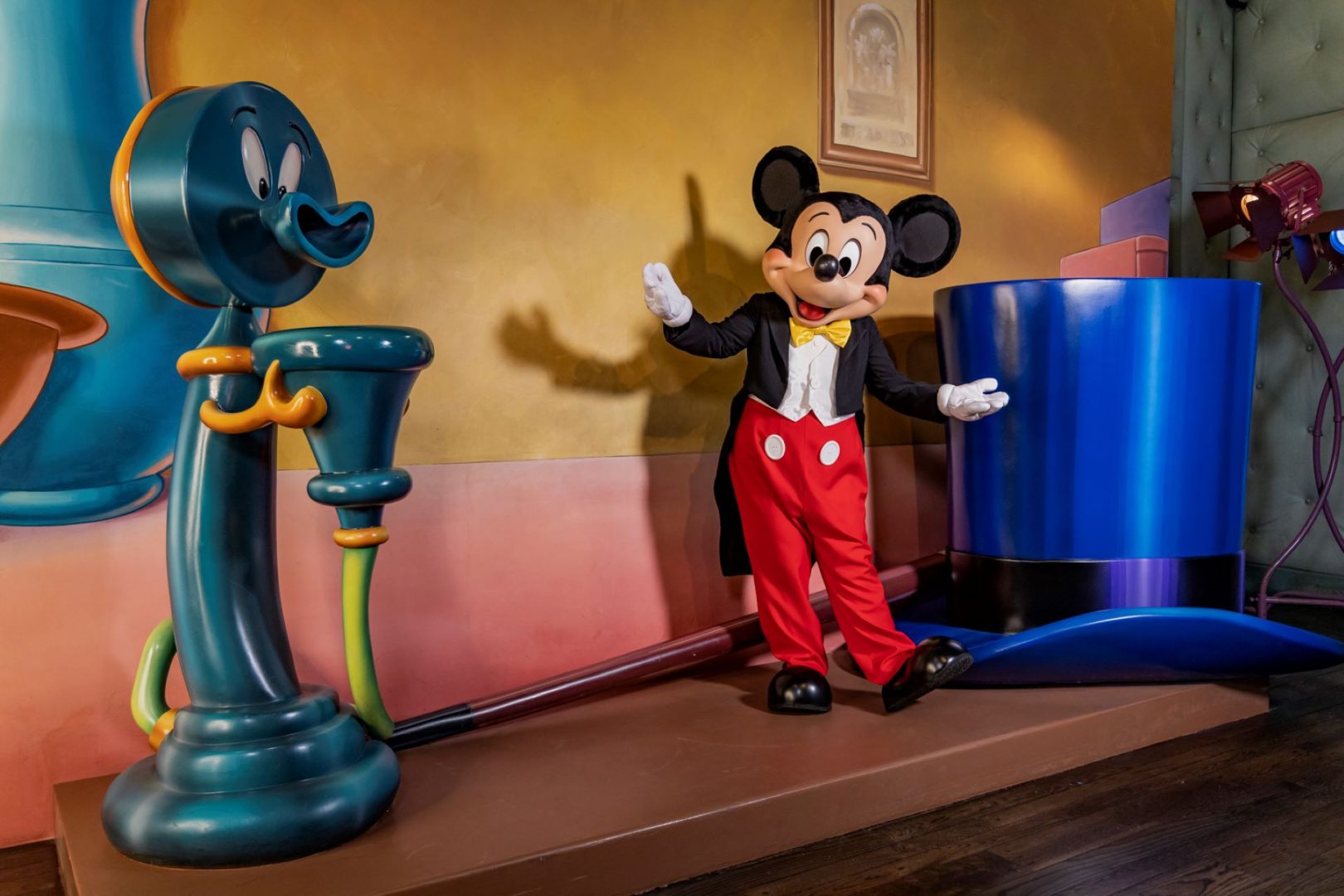 Mickey Mouse at Mickey's Toontown in Disneyland