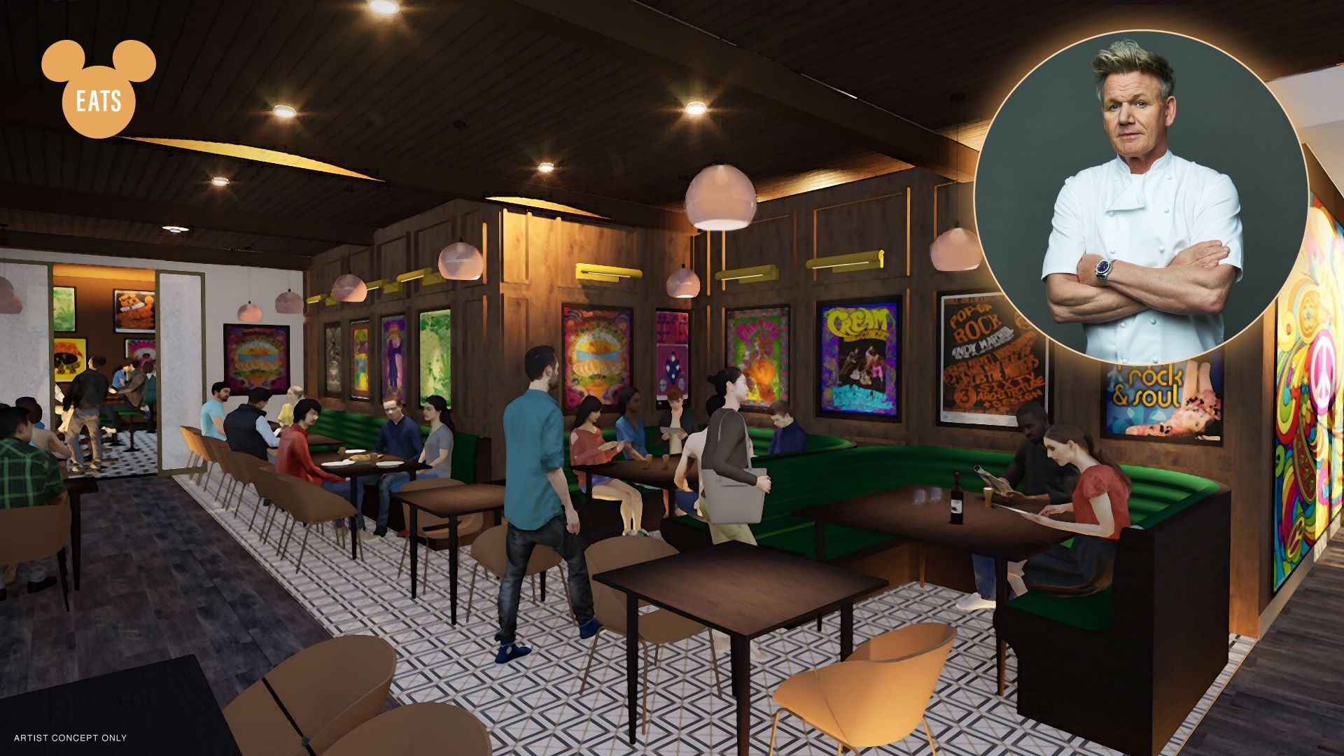 New Gastropub Coming to Downtown Disney Gordon Ramsay at The Carnaby