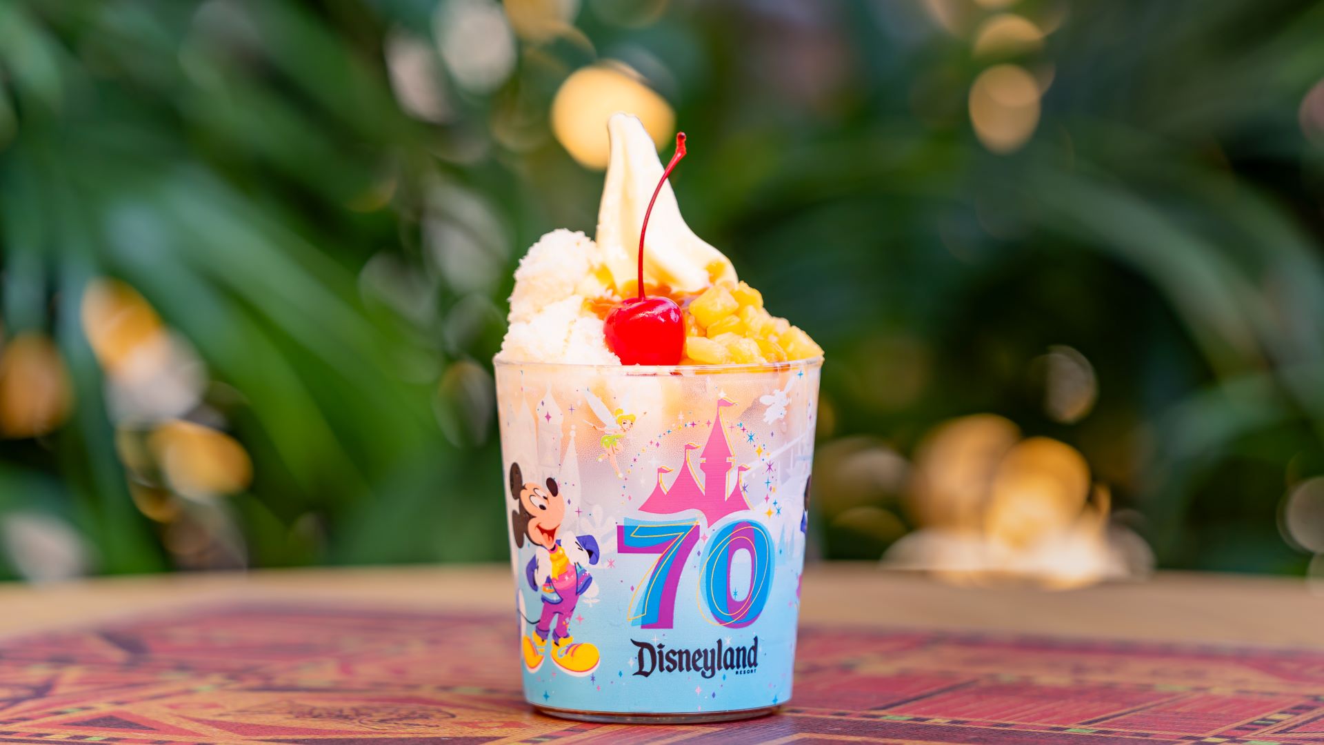 Pineapple Upside Down Float at Tropical Hideaway