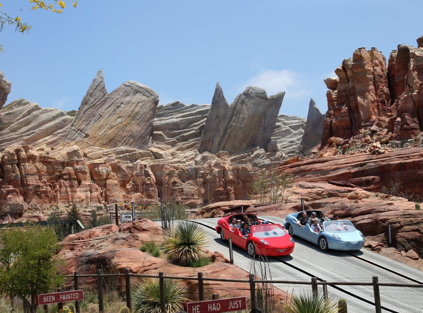Radiator Springs Racers at Disney California Park