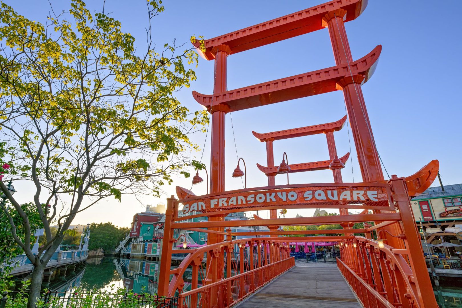 San Fransokyo Square Marquee at California Adventure