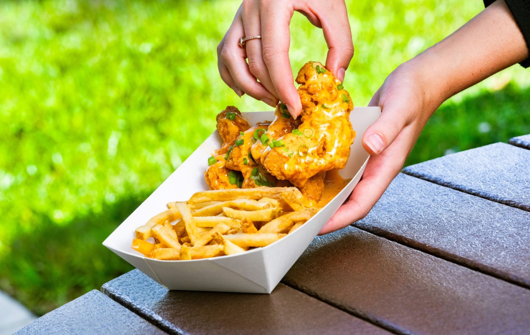 Spicy Aioli Chicken Strips at Walt Disney World